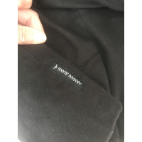 Armani Jeans Jacke/Mantel aus Baumwolle in Schwarz