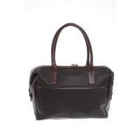 Roeckl Handbag Leather in Bordeaux