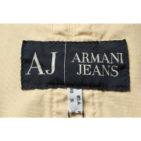 Armani Jeans Blazer in Cotone in Giallo
