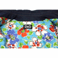D&G Jacket/Coat Jeans fabric in Blue
