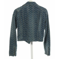 Free People Giacca/Cappotto in Denim in Blu