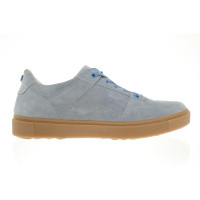 Marc Cain Lace-up shoes Suede in Blue