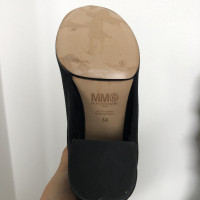 Mm6 Maison Margiela Boots Leather in Black