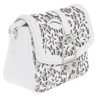 La Martina Shoulder bag in white / silver