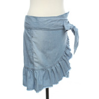 Isabel Marant Etoile Gonna in Cotone in Blu