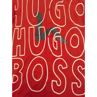 Hugo Boss Breiwerk Katoen in Rood