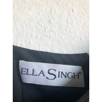 Ella Singh Kleid aus Seide in Schwarz