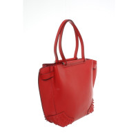 Tod's Handtasche aus Leder in Rot