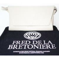 Fred De La Bretoniere Handbag Leather in Cream