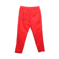 Marc Cain Trousers Cotton in Red