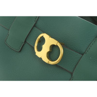 Tory Burch Handtasche aus Leder in Grün