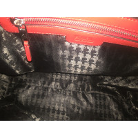 Karl Lagerfeld Shopper Leather in Red