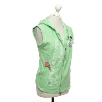 Marc Cain Vest Cotton in Green