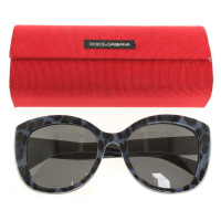 Dolce & Gabbana Sonnenbrille in Blau/Schwarz
