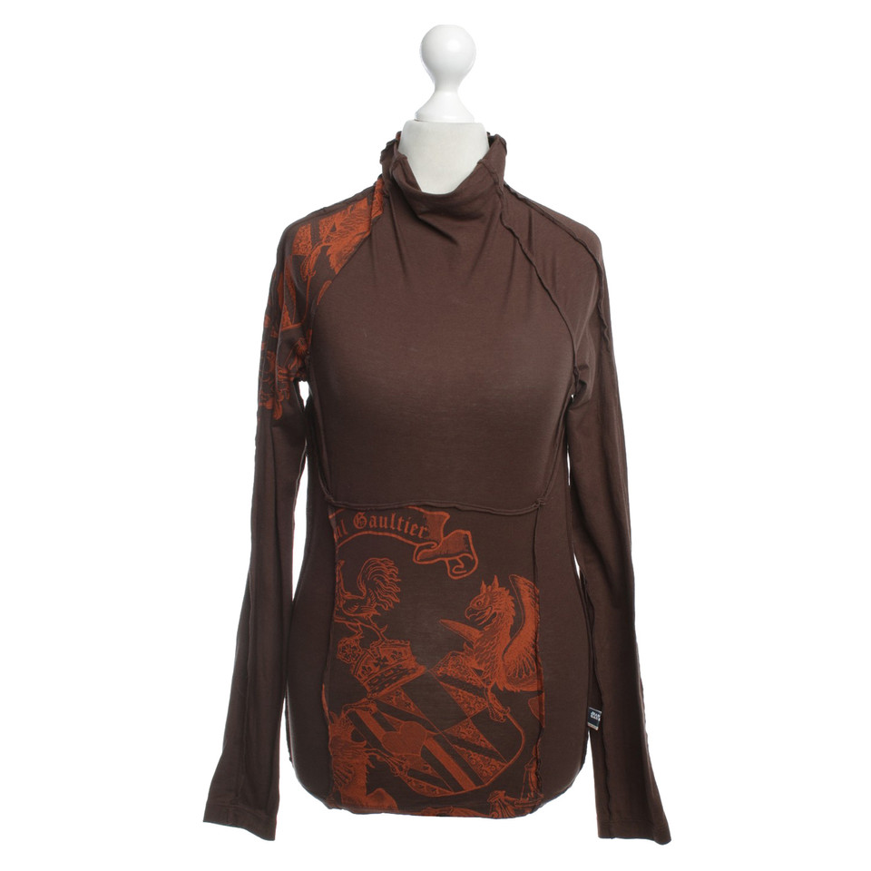 Jean Paul Gaultier top in brown