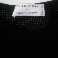 Philosophy Di Alberta Ferretti Strick aus Jersey in Schwarz