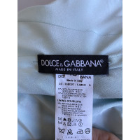 Dolce & Gabbana Robe en Soie en Turquoise
