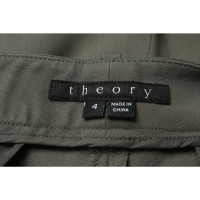 Theory Anzug aus Wolle in Grau