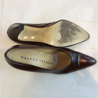 Walter Steiger Pumps/Peeptoes Leather in Brown