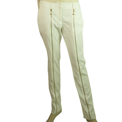 Philipp Plein Trousers Viscose in Cream