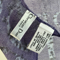 Christian Dior Schal/Tuch aus Wolle in Blau