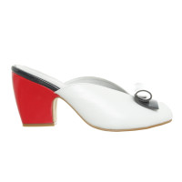 Jet Set Pumps/Peeptoes Leather in White
