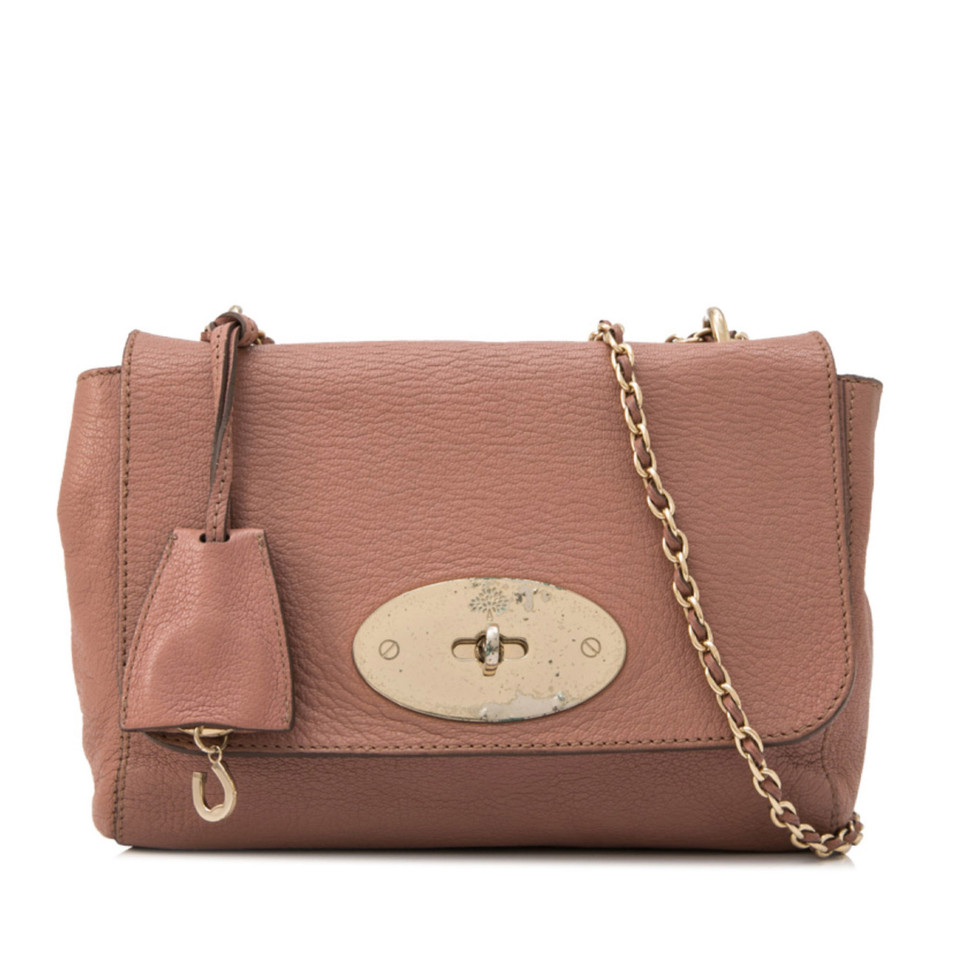 Mulberry Small Lily aus Leder in Rosa / Pink