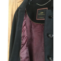 Thomas Burberry Jacket/Coat Wool in Black