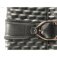 Longchamp Umhängetasche aus Leder in Schwarz