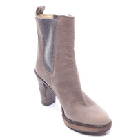 Brunello Cucinelli Ankle boots Leather in Beige