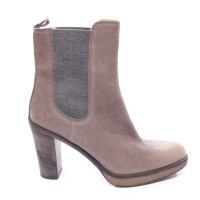 Brunello Cucinelli Ankle boots Leather in Beige