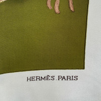 Hermès Carré 90x90 Zijde in Groen