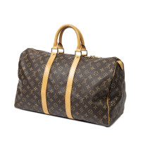 Louis Vuitton Keepall 45 Canvas in Bruin