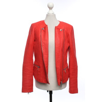 Set Jacke/Mantel aus Baumwolle in Rot