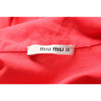 Miu Miu Vestito in Rosso