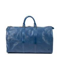 Louis Vuitton Keepall 50 in Blauw