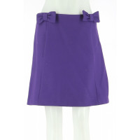 Tara Jarmon Skirt Wool in Violet