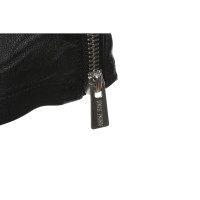 Anine Bing Trousers Leather in Black
