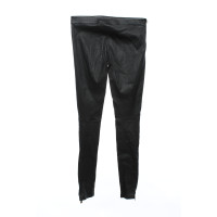 Anine Bing Trousers Leather in Black