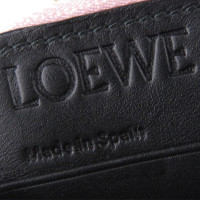 Loewe Täschchen/Portemonnaie aus Leder in Rosa / Pink