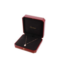Cartier Necklace Red gold in Pink