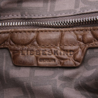 Liebeskind Berlin Sac à bandoulière en Cuir en Taupe