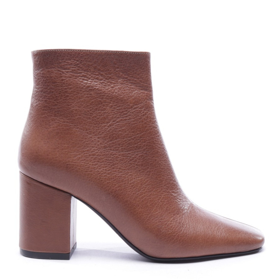 Anine Bing Bottines en Cuir en Marron