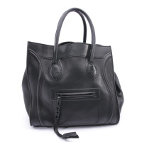 Céline Phantom Luggage aus Leder in Schwarz