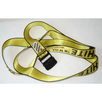 Off White Belt Canvas in Yellow