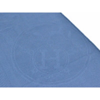 Hermès Sjaal Katoen in Blauw