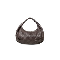 Bottega Veneta Mittlere Veneta Leer in Bruin