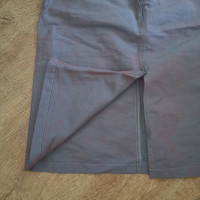 Armani Jeans Rock aus Leinen in Grau