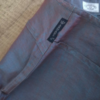 Armani Jeans Rock aus Leinen in Grau
