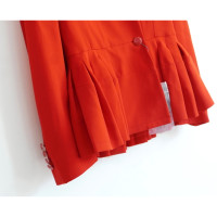 Alexander McQueen Veste/Manteau en Rouge